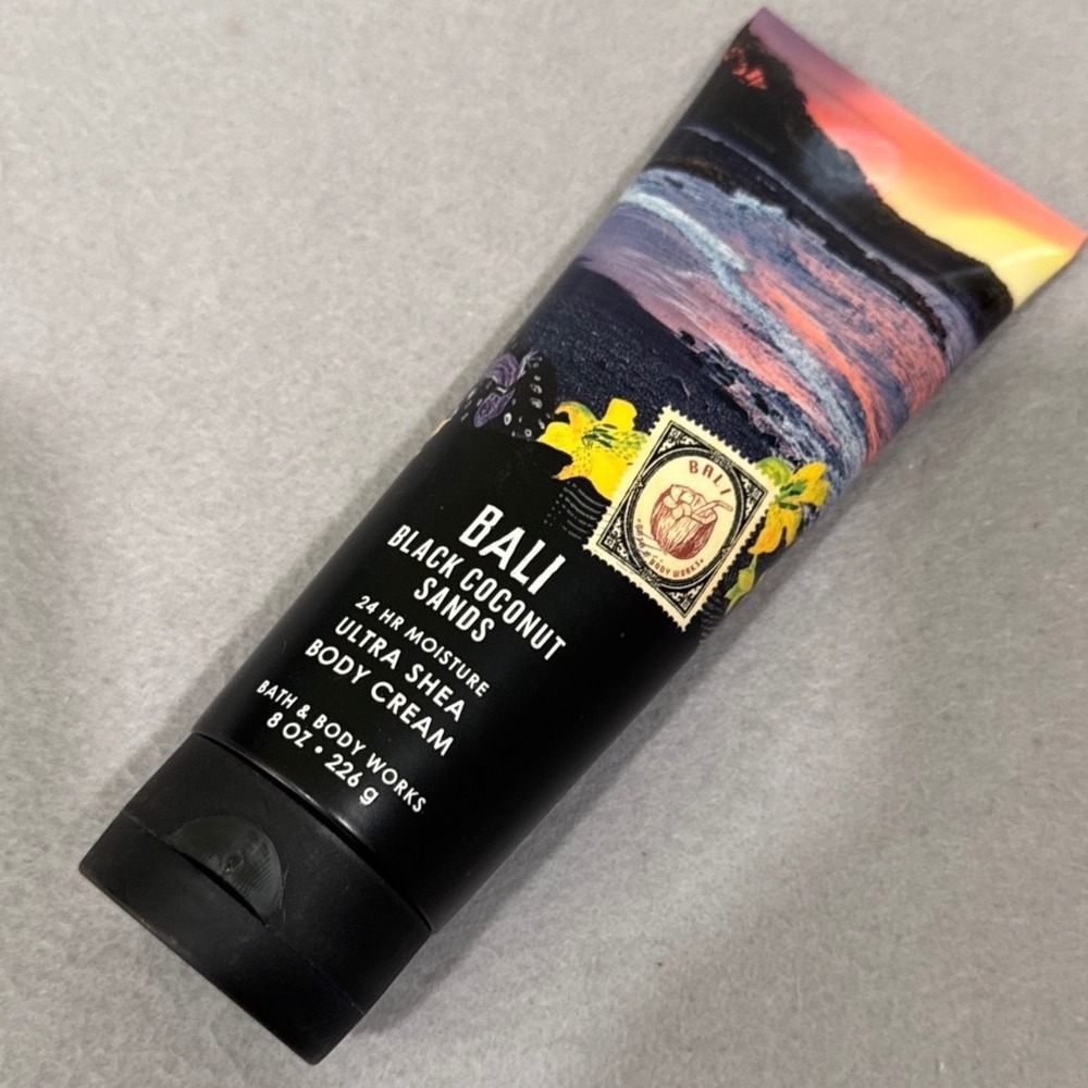 Bath & Body Works Bali Black Coconut Sands Body Cream Women 8 oz Ultra Shea